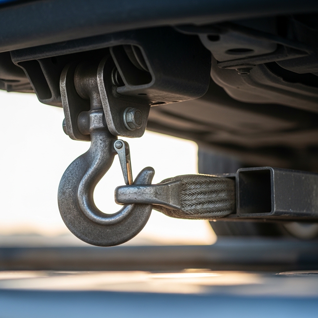 Koehler Rescue Services LLC professional towing vehicle safely transporting a car - expert roadside assistance in Caro, MI